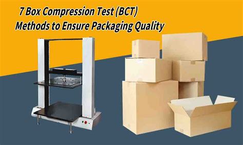 box compression test results|corrugated box testing methods.